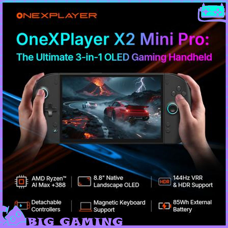 Gaming Console X2 - OneXPlayer X2 Mini Pro PC Portatile