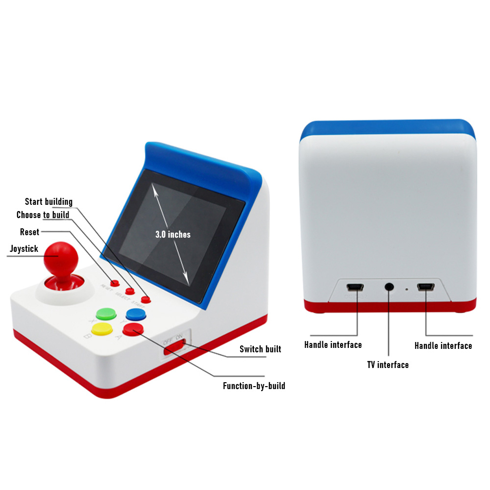 360 Video Games3inch 8Bit Port - Gaming Console Tv Stand recensione e prezzo