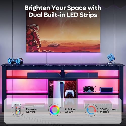 Mobile TV per TV da 70 pollici - Gaming Console Tv Stand recensione e prezzo