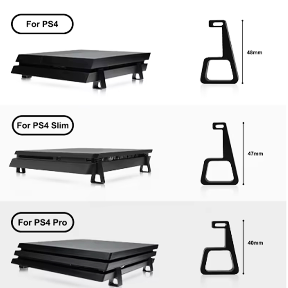 1 set per PS4 Slim Pro piedi s - Gaming Console Tv Stand recensione e prezzo