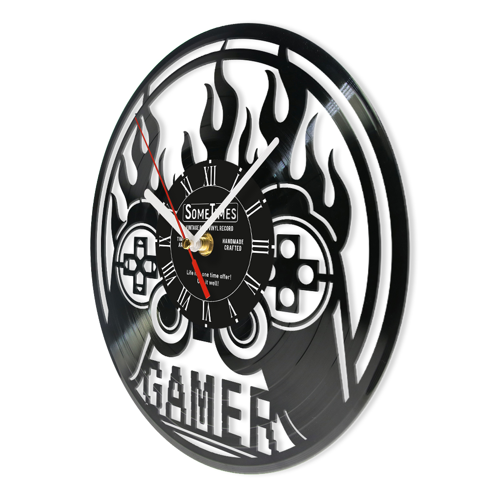 Orologio da Parete in Vinile P - Gaming Console Names recensione e prezzo