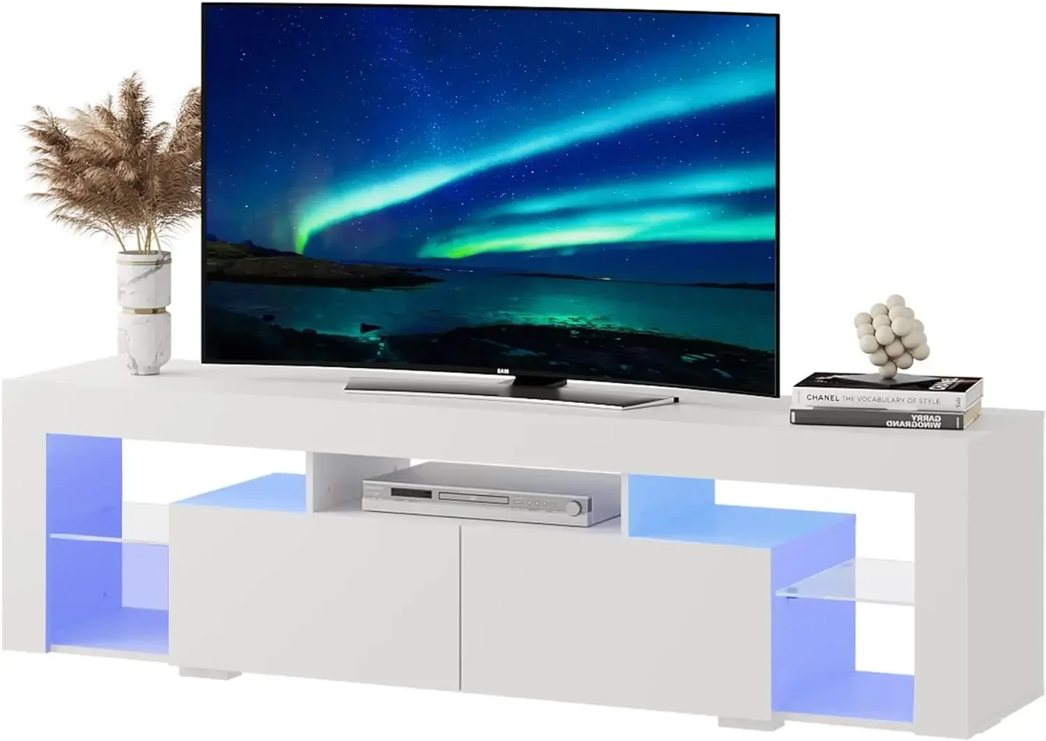 Console TV in legno con 2 cass - Gaming Console Tv Stand recensione e prezzo