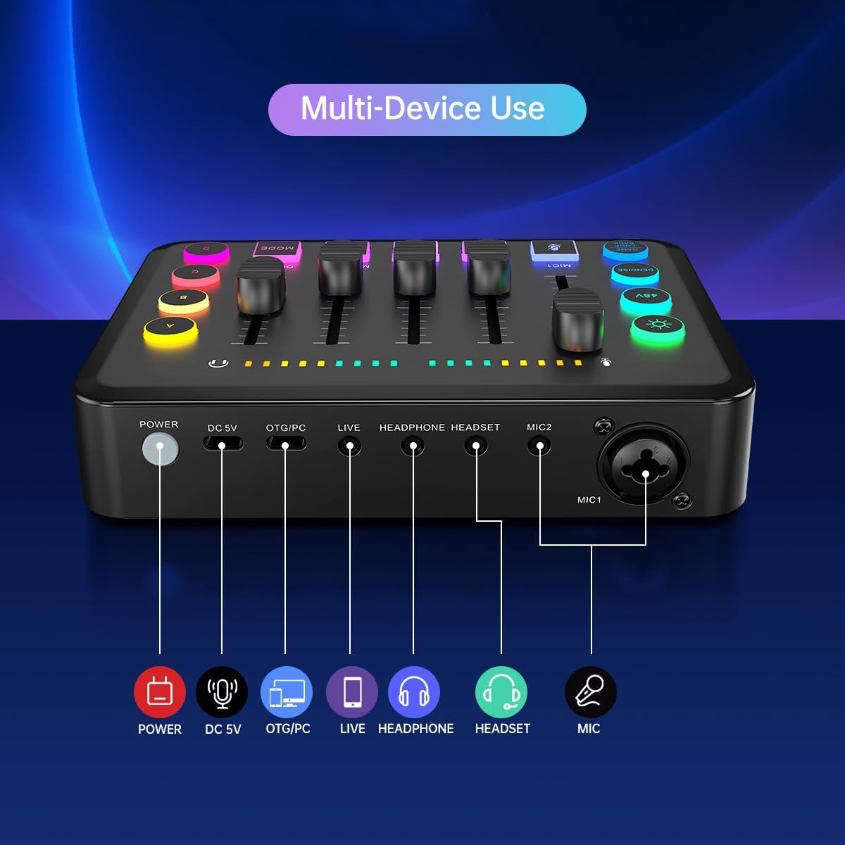 Mixer Audio RGB Ricaricabile c - Gaming Console Bundle recensione e prezzo